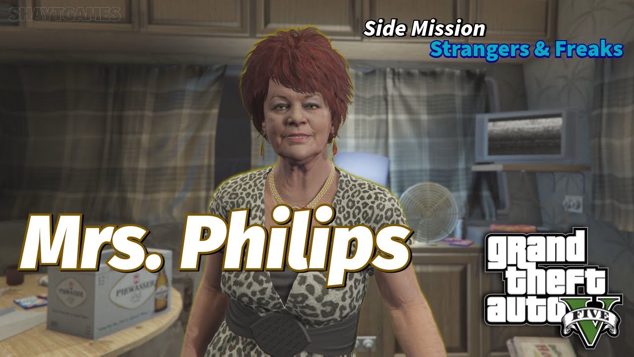 GTA 5 - Mrs. Philips (Trevor) [PS5] [Walkthrough] - YouTube