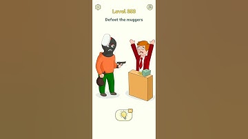 Answer Games DOP 2 Level 353 | Delete One Part Level 353 Walkthrough Solution Defeat The Muggers