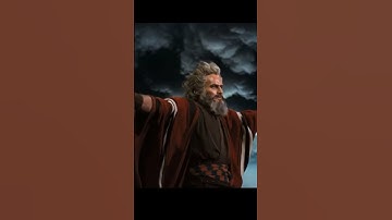 Mind-Blowing Movie Magic: Moses Parts the Red Sea in Ten Commandments 🍿 #shorts #movie #christian