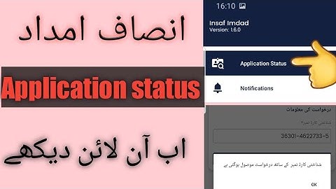 How To Check Insaf Imdad Application Status | Insaf Imdad Status Check Online | Cm New Update