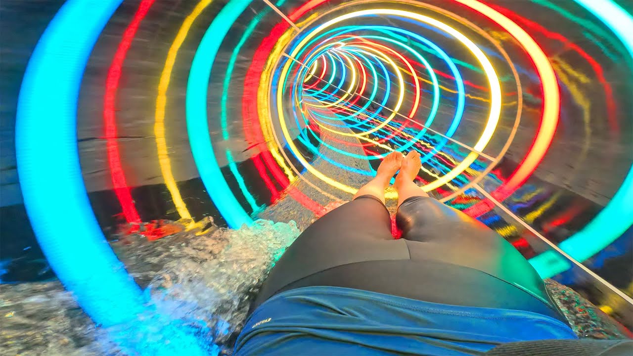 Marina Aquapark Waterland Istanbul Turkey | Riding the Fastest Water Slide🌊🎢