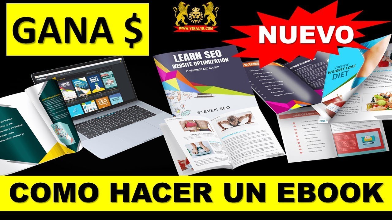 COMO HACER UN EBOOK como hacer un ebook desde 0 CREAR EBOOK ONLINE