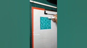how to draw a WATER reflection / by marker