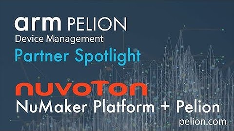 The IoT Webinar co-hosted by Arm and Nuvoton