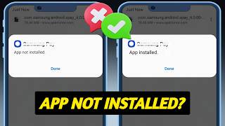 How to Fix "App Not Installed" Error on Android | 100% Working APK Install Solution