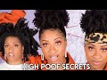 WATCH HOW TO SAFELY AND CORRECTLY INSTALL A HIGH POOF/PUFF ON NATURAL HAIR! 😲