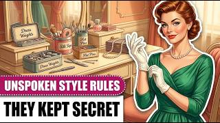 UNSPOKEN Style Tricks Every 1950s Woman Knew (That Made Them Always Look Elegant)