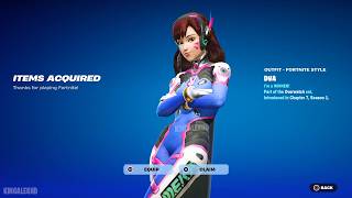 How To Get DVA Skin NOW FREE In Fortnite (Unlocked LEGO DVA Style) Overwatch Bundle!