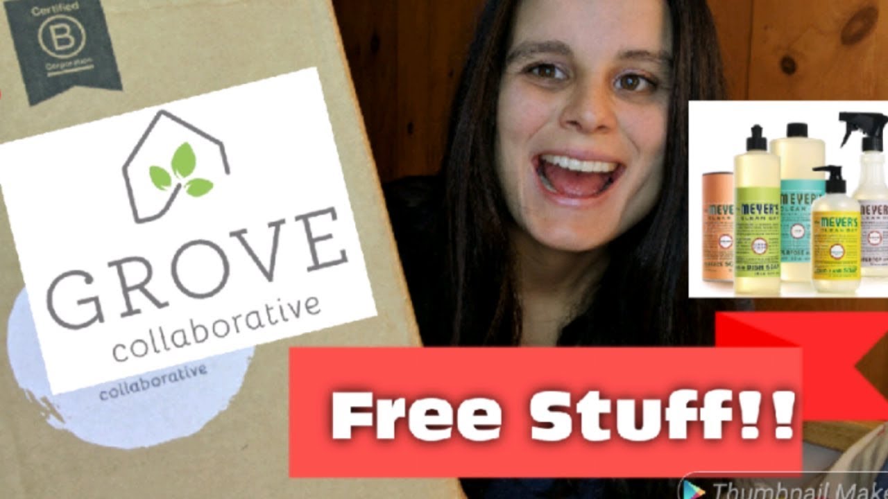 GROVE COLLABORATIVE FREE GIFT UNBOXING!! 🎁 YouTube