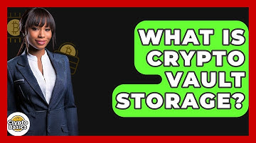 What Is Crypto Vault Storage? - CryptoBasics360.com