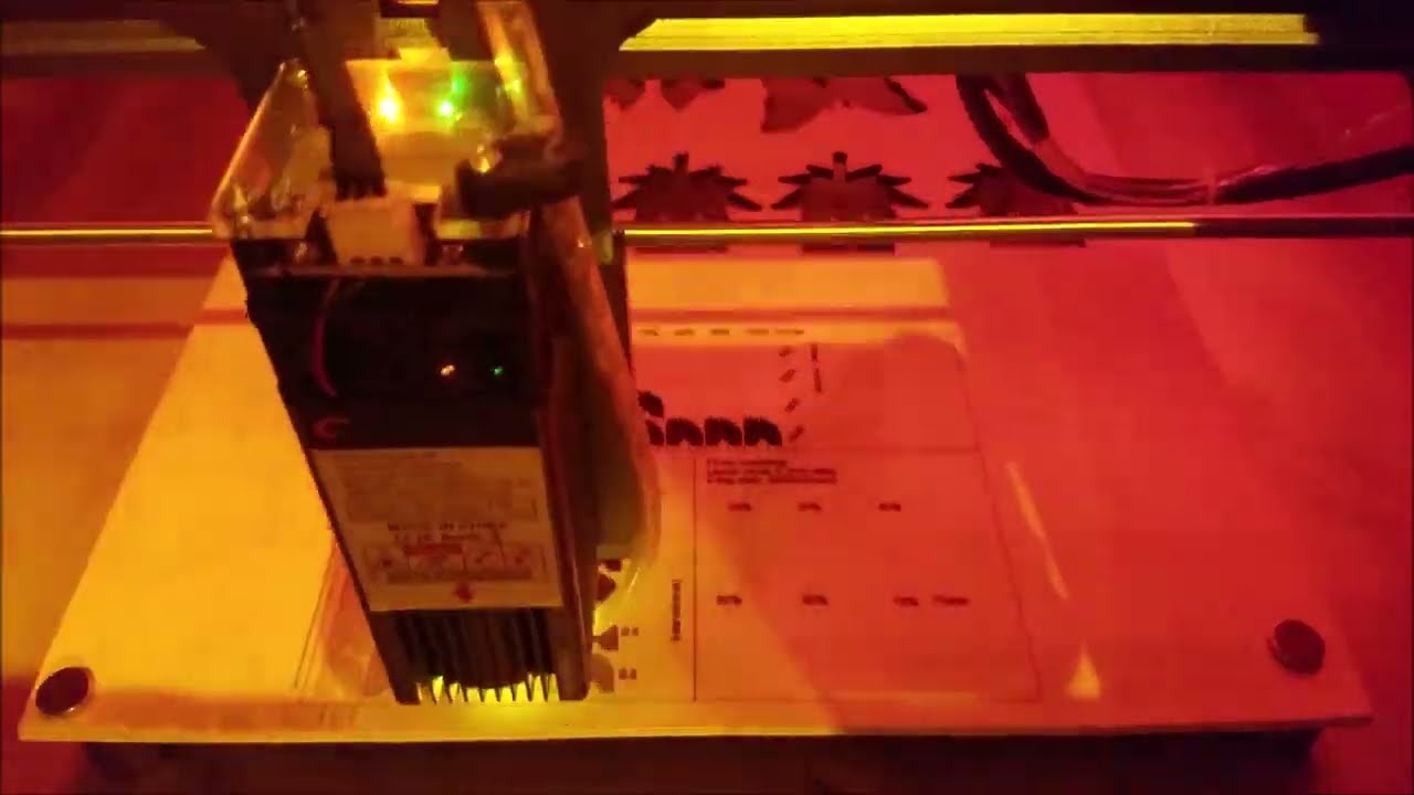 Amazing SCULPFUN S9 Laser Engraving Machine (unbox / assembly / test) 