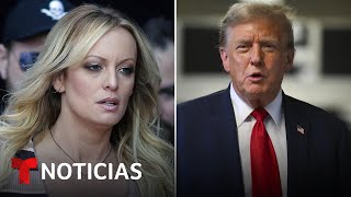 Jurados se rieron cuando Stormy Daniels dijo que le dio 'nalgadas' a Trump | Noticias Telemundo