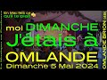 Moi dimanche jtais  omlande brion 49