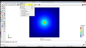 Code_Bright thermo tutorial