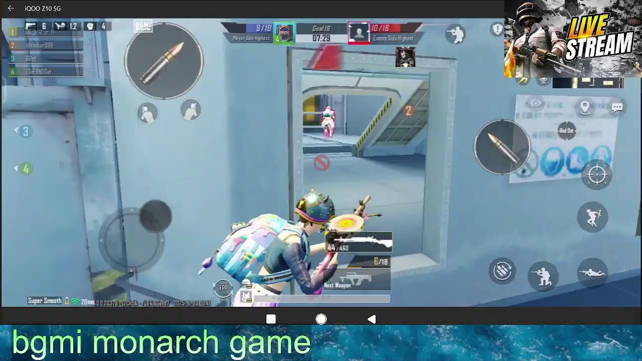 bgmi monarch gamer Live Stream