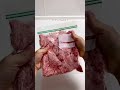 ひき肉っていろんな料理に使えるから少しプラスしたいや子供のお昼ご飯とかに少し使いたいって時に冷凍ひき肉が少量ずつ使えると便利だよね！🤝✨