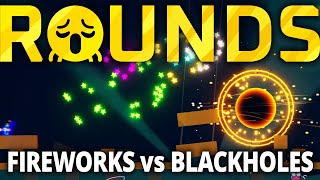 Fireworks vs Blackholes!! - Rounds (4-Player Gameplay)