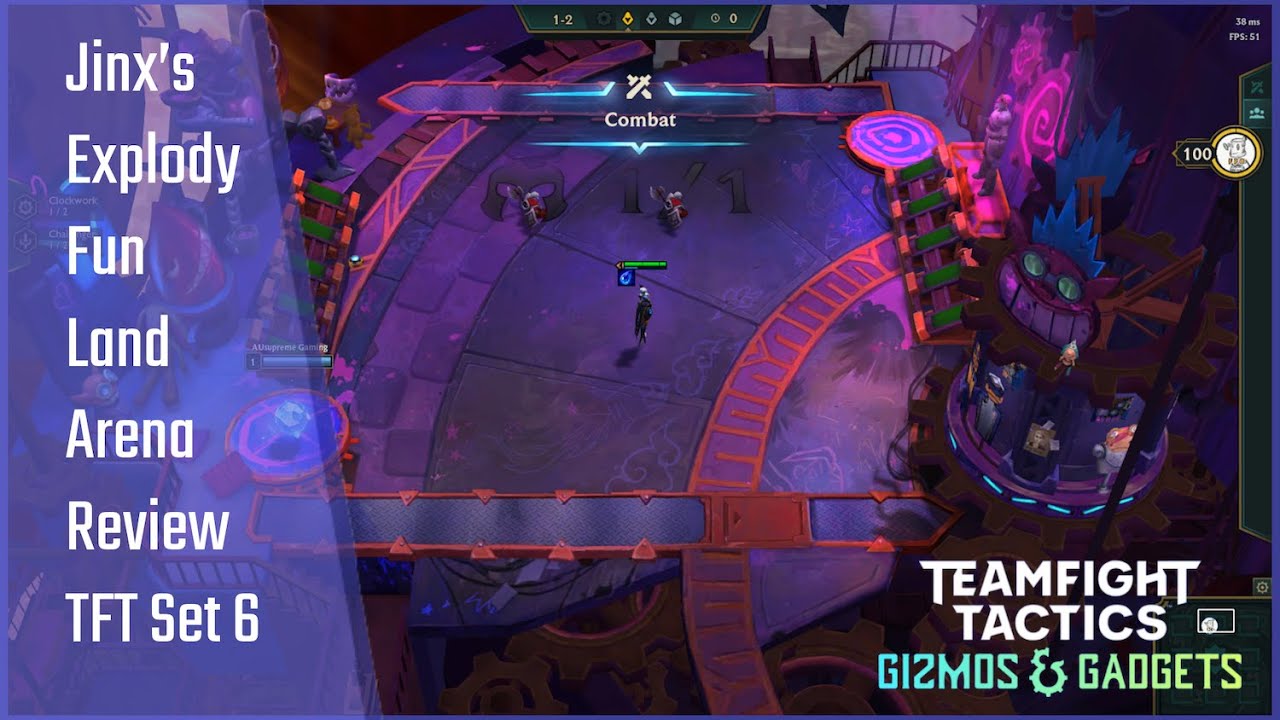 TFT Set 6 Jinx's ExplodyFunLand Arena Review Chibi Jinx