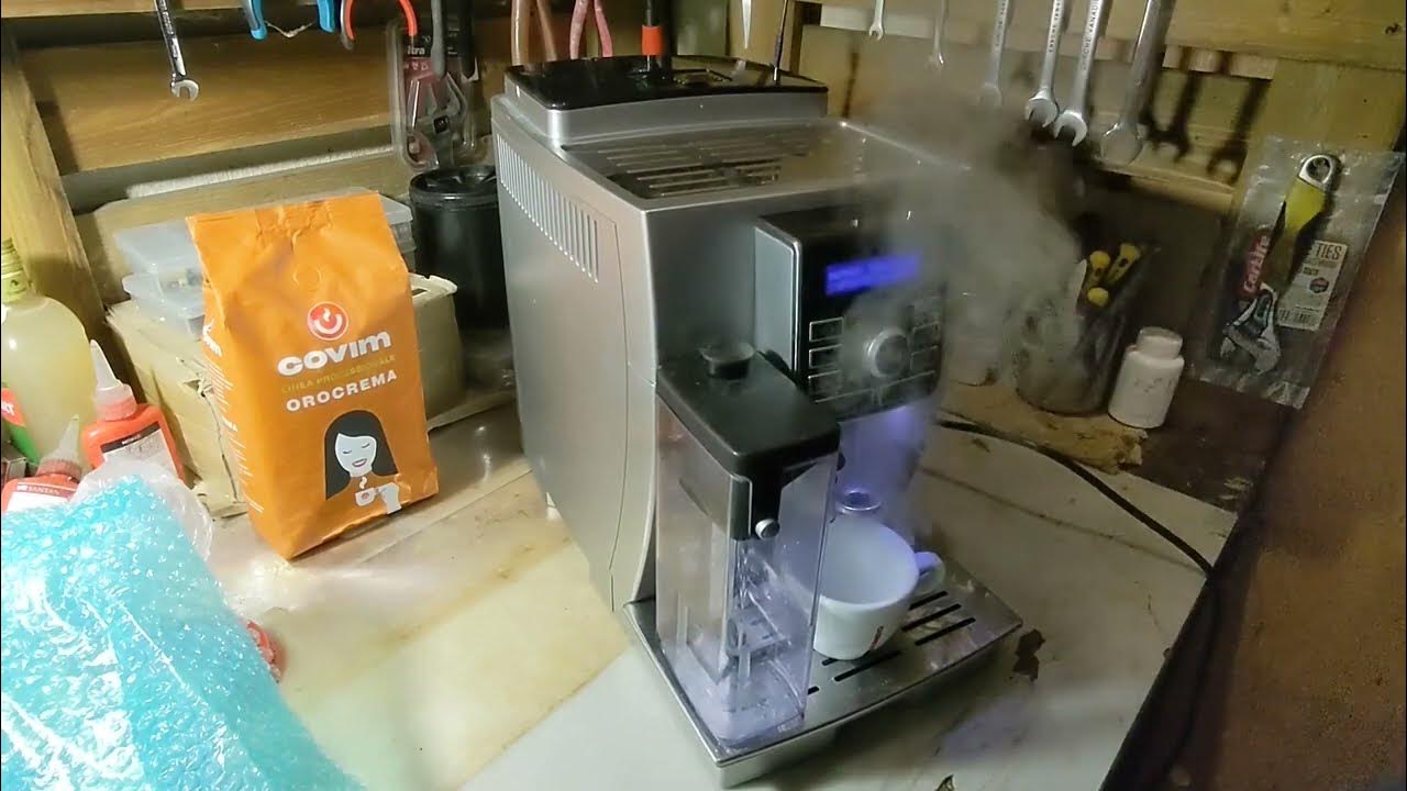 Не затягивает молоко, кофемашина De'Longhi ECAM/ De'Longhi ECAM coffee machine does not froth