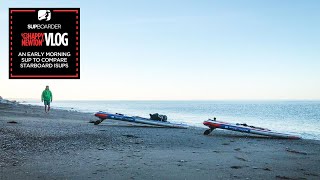 SUP Vlogger Ep11 / An early morning SUP to compare Starboard iSUP touring boards