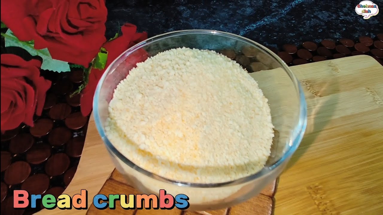 Crunchy bread crumbs recipe Shehnaz dish YouTube