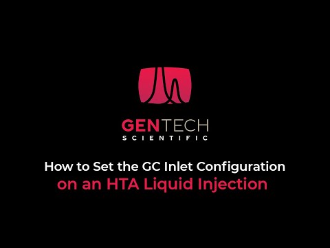 GC Inlet Configuration on an HTA  Autosampler