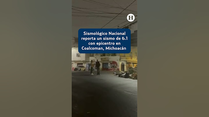 Sismo de magnitud 6.1 en Coalcomán, Michoacán, despierta a habitantes de la CDMX