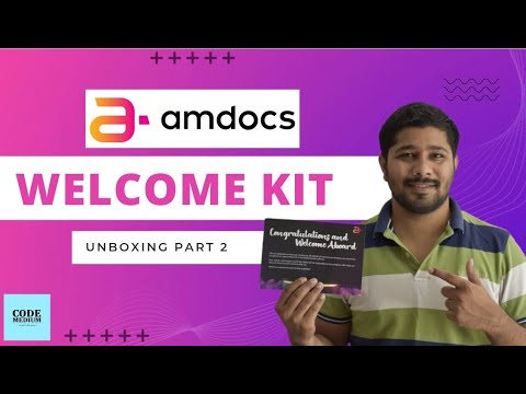Amdocs Welcome Kit Part-2 | Amdocs Onboarding for new Joiners | Welcome Gifts  Employees