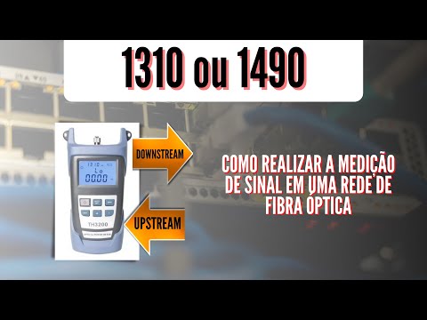 Como medir o sinal em redes de fibra óptica - GPON e EPON