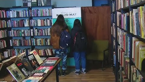 Biblio-mat: Getting your next read from a vending machine