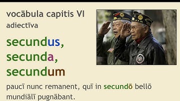 lectūra sexta: Sum & Possum; Complementary Infinitive