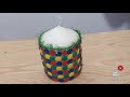 DIY Tuto Bougie Décorée Pour La Fête Des Mères 4 DIY Tuto Bougie Décorée Pour La Fête Des Mères 4