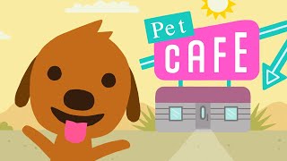 Sago Mini Pet Cafe Surprise - Match, count and color! (Sago Mini) - Best App For Kids