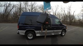 4K Review 2004 Ford E250 Lunar Eclipse Hightop Conversion Van RV Virtual Test-Drive & Walk-around