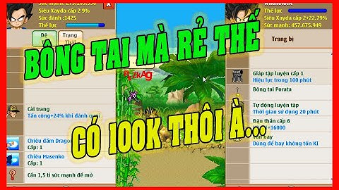 [NRO] Lô Nick Ngọc Rồng Cực Ngon Mà Giá Lại Siêu Rẻ Cho Ae Chơi Sự Kiện 30/4