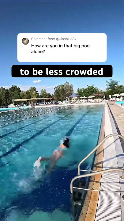 Behind the Scenes: Alone in the Pool