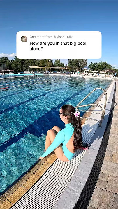 Behind the Scenes: Alone in the Pool