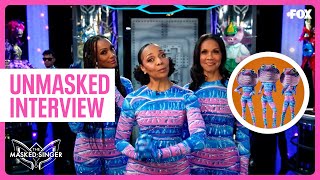 Unmasked Interview: Queen Cobra \/ En Vogue | Season 7 Ep. 9 | THE MASKED SINGER