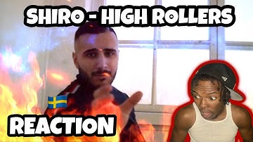 AMERICAN REACTS TO SWEDISH RAP! Shiro - High Rollers (ENGLISH SUBTITLES)