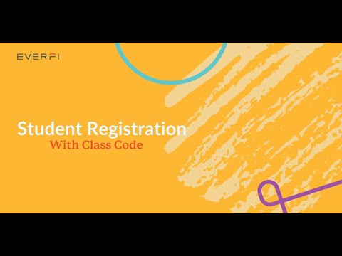 Student Registration [With Class Code]