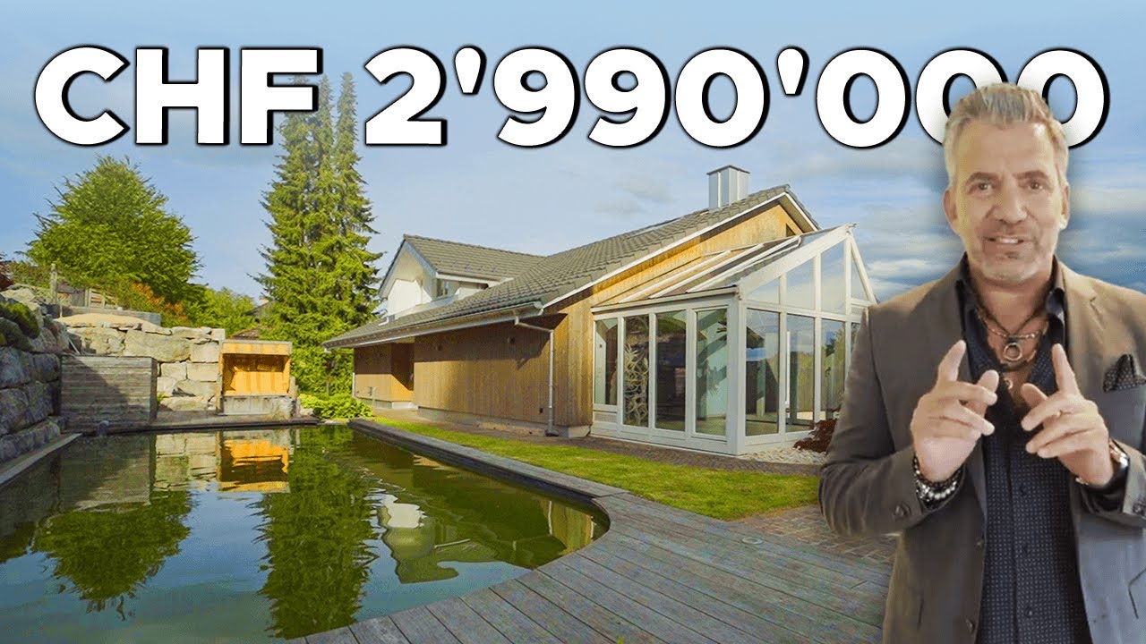 In einer 2'990'000 CHF Luxus-Villa nur 20 Minuten von Zürich | Luxury Real Estate Switzerland