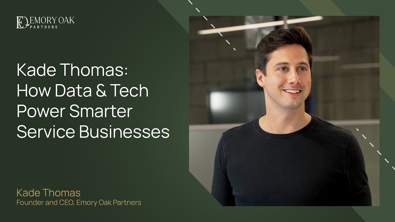 Kade Thomas | How Data & Tech Power Smarter Service Businesses