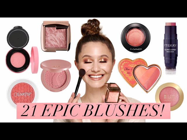 21 Epic Blushes  Cream, Powder, Glossy, Affordable, Luxury & Everything in Between!