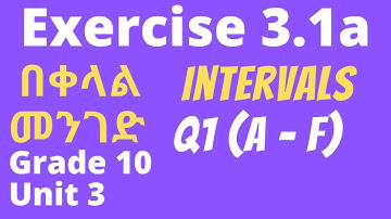 Exercise 3.1 | Part 1 | Solving Inequalities | Absolute value Function | Grade 10 | Unit 3