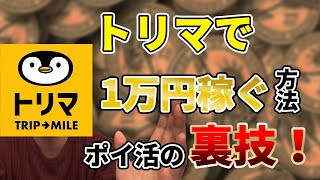 「トリマ」アプリで１万円稼ぐ方法を公開！散歩をして稼ぐポイ活の裏技！