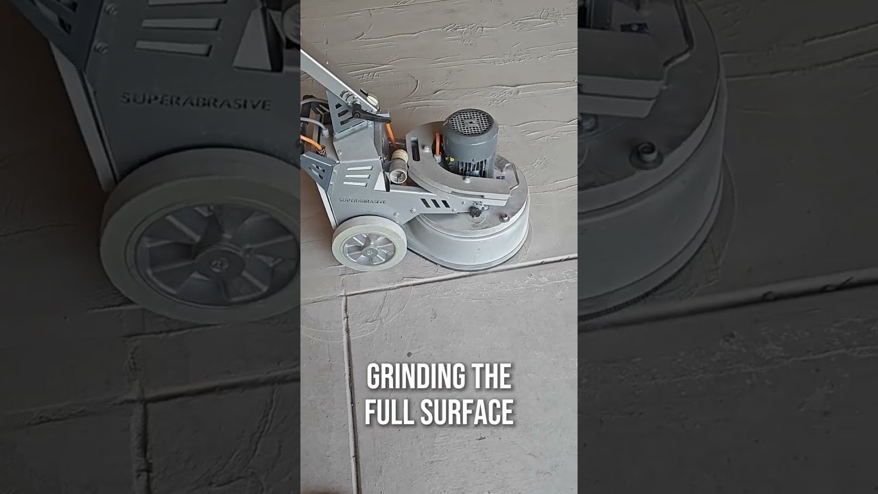 Garage Floor Makeover | Part 1 – Grinding Before Epoxy Coating