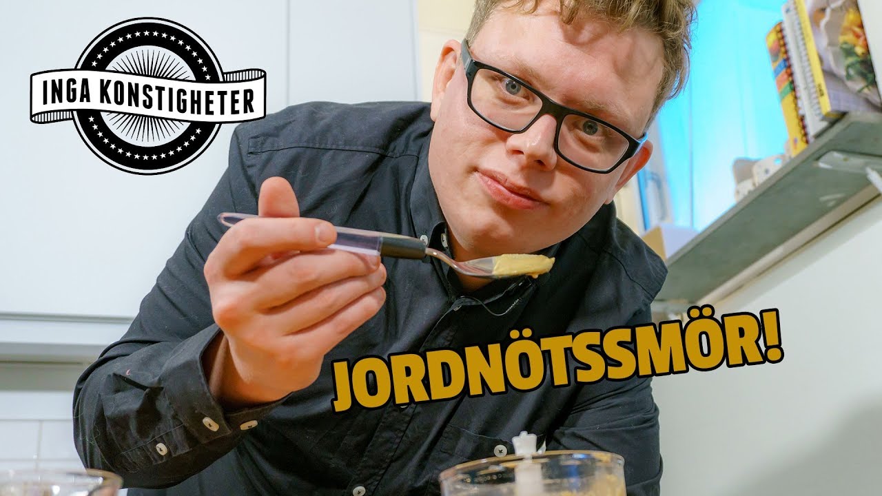 Hur gör man Jordnötssmör