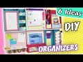 6 DIY IDEAS WALL ORGANIZERS | aPasos Crafts DIY