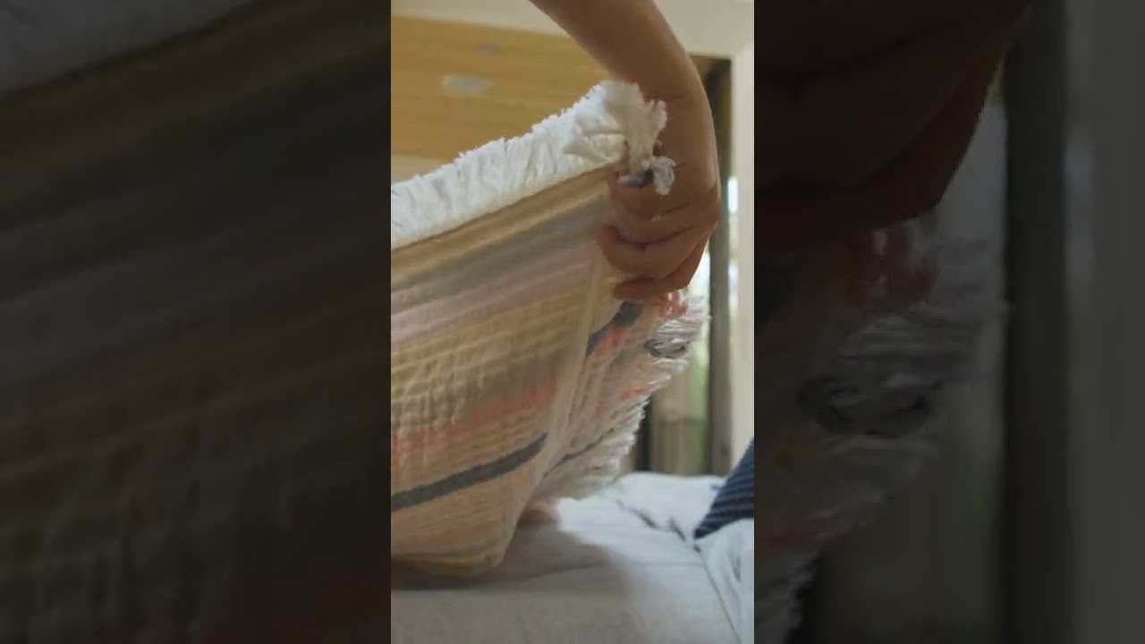 Le plaid Tabata tout en légèreté !