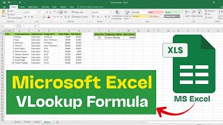 How to Use VLOOKUP Formula in Microsoft Excel l VLOOKUP In MS Excel l Vlookup l  Vlookup Formula